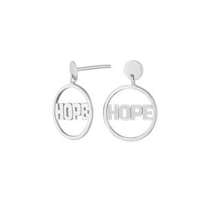 Nordahl Jewellery - HOPE LOH ørehængere i sølv 325 141